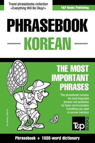 Read Online English-Korean phrasebook and 1500-word dictionary - Andrey Taranov file in ePub