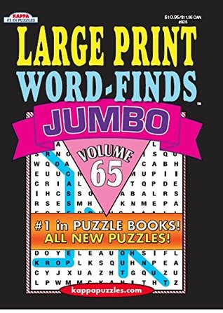 Download Large Print Word-Finds JUMBO Puzzle Book-Word Search Volume 65 - Kappa Books Publishers file in ePub