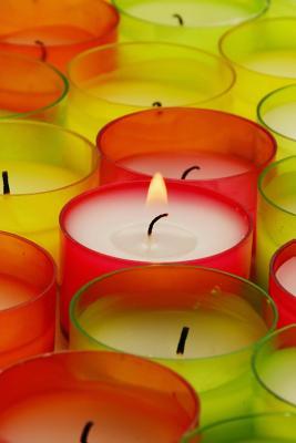 Read Online Green and Red Tea Lights Journal: Take Notes, Write Down Memories in This 150 Page Lined Journal -  | ePub