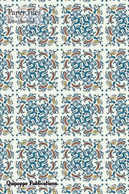 Download Paper Tiles Lined Journal: Medium Lined Journaling Notebook, Paper Tiles Symmetric Drops Cover, 6x9, 130 Pages - | PDF