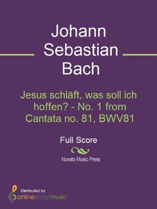 Download Jesus schläft, was soll ich hoffen? - No. 1 from Cantata no. 81, BWV81 - J.S. Bach | ePub