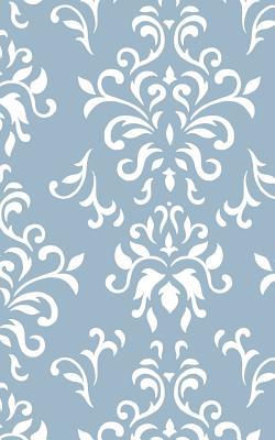 Read Online Blue-Gray Damask - Lined Notebook with Margins - 5x8: 101 Pages, 5 X 8, College Ruled, Journal, Soft Cover - Legacy file in ePub