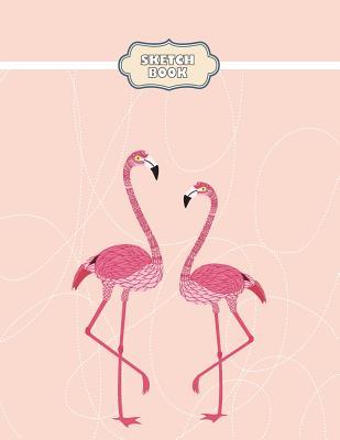 Read Online Sketchbook: Pink Flamingo on Pink Cover (8.5 X 11) Inches 110 Pages, Blank Unlined Paper for Sketching, Drawing, Whiting, Journaling & Doodling - C Cher | PDF