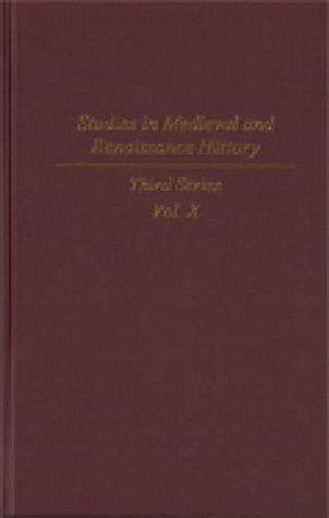 Download Studies in Medieval and Renaissance History: Third Series, Volume X - Roger Dahood | PDF