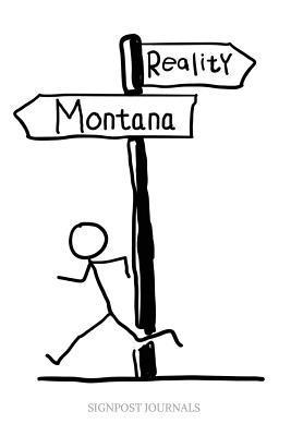Full Download Reality Montana: A Large 6x9 Blank Lined Journal / Journal to Write in - | PDF