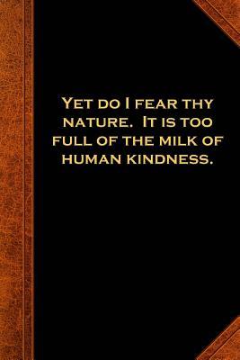 Download 2019 Daily Planner Shakespeare Quote Fear Nature Milk Human Kindness 384 Pages: (notebook, Diary, Blank Book) -  file in ePub
