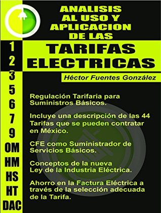 Full Download ANALISIS AL USO Y APLICACION DE LAS TARIFAS ELECTRICAS (LEGISLACION ELECTRICA EN MEXICO nº 1) - HECTOR FUENTES GONZALEZ | PDF