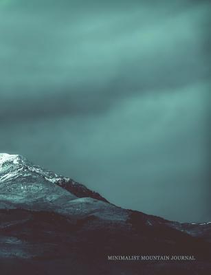 Download Minimalist Mountain Journal: Dotted Bullet/Dot Grid - Dark Cloudy Mountain -  file in ePub