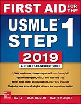 Download First Aid for the USMLE Step 1 (2019-2020) Session, Twenty-ninth Edition - Tao Le (Author), Matthew Sochat (Author), Yash Chavda (Author) Vikas Bhushan (Author) | ePub