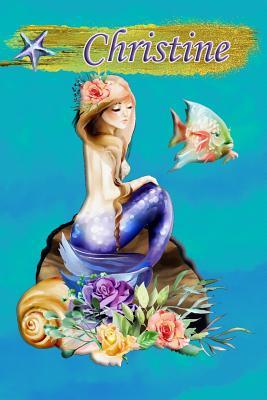 Full Download Heavenly Mermaid Christine: Wide Ruled Composition Book Diary Lined Journal -  | PDF
