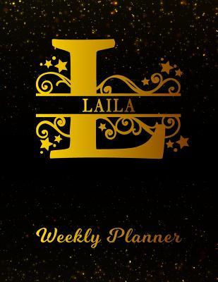 Read Laila Weekly Planner: 2 Year Personalized Letter L Appointment Book January 2019 - December 2020 Black Gold Cover Writing Notebook & Diary Datebook Calendar Schedule Plan Days, Set Goals & Get Stuff Done -  | PDF