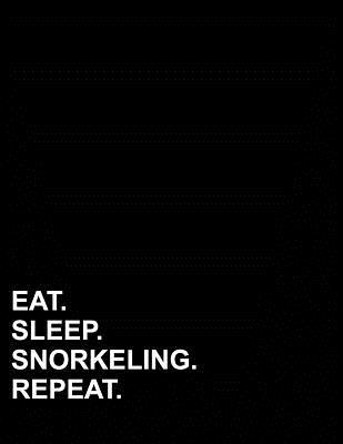 Read Eat Sleep Snorkeling Repeat: Graph Paper Notebook: 1 cm Squares, Blank Graphing Paper with Borders -  file in PDF