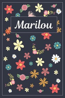 Read Marilou: Lined Writing Notebook with Personalized Name 120 Pages 6x9 Flowers -  file in PDF