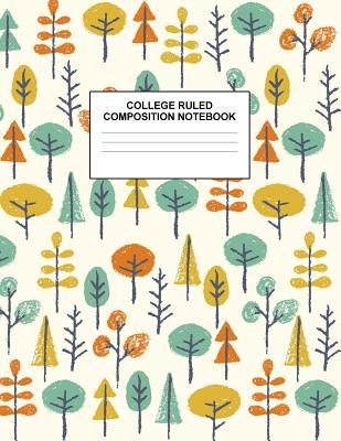 Read College Ruled Composition Notebook: Cute Blank Lined Journal to Write In with White Paper Rule Pages for School Subject and Writing Pad: Design Code A4 7501 - Nifty Prints | ePub