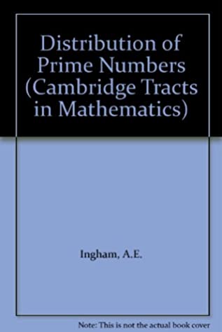 Full Download Distribution of Prime Numbers (Cambridge Tracts in Mathematics) - A E Ingham file in PDF