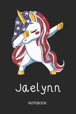 Read Jaelynn - Notebook: Blank Lined Personalized & Customized Name Patriotic USA Flag Hair Dabbing Unicorn School Notebook / Journal for Girls & Women. Funny Unicorn Desk Accessories & First Day Of School, 4th of July, Birthday, Christmas & Name Day Gift. -  file in ePub