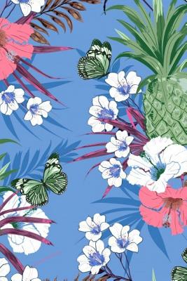 Download Lined Notebook: BEAUTIFUL FLORAL/BUTTERFLY/PINEAPPLE DESIGN JOURNAL, PAPERBACK FOR NATURE LOVERS. PERFECT FOR WRITING IN, SKETCHING, DOODLING. FOR GIRLS, BOYS, GUYS, MEN, WOMEN AND STUDENTS OF ALL AGES. Diary, Planner, Gratitude, Writing, Travel, G - Castle Rock Publishers | PDF