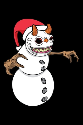 Download Notebook: Snowman Krampus Christmas Halloween Horror Winter Demon Black Lined Journal Writing Diary - 120 Pages 6 x 9 -  | ePub