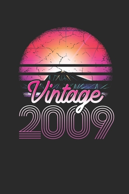 Read Vintage 2009: Blank Lined Notebook (6 x 9 - 120 pages) Birthday Themed Notebook for Daily Journal, Diary, and Gift - Vintage Birthday Publishing | PDF