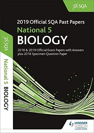 Read Online 2019 Official SQA Past Papers: National 5 Biology - SQA | ePub